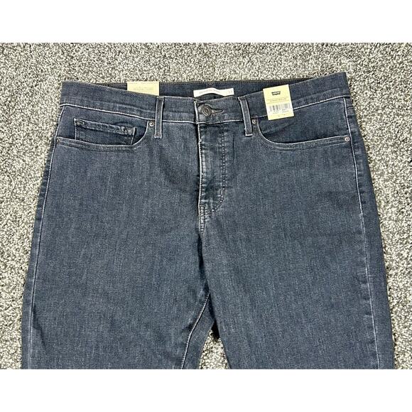 New Levi's Women's Mid-Rise Tummy Slim 311 Shaping Skinny Jeans Size 16 Short - Picture 2 of 11